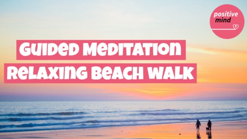 Product picture Guided Relaxing Beach Walk Meditation for Reducing Stress